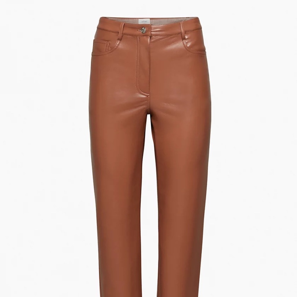 Brown aritzia melina pants